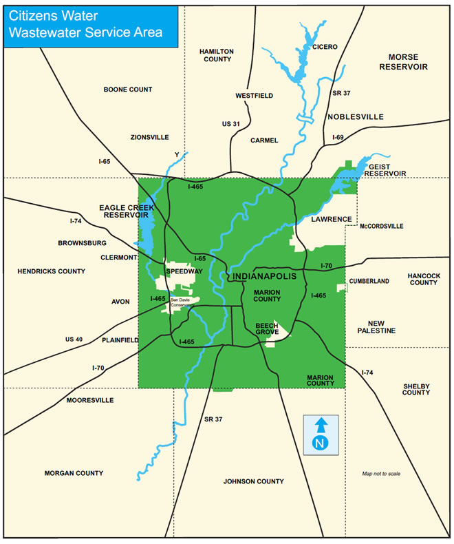 Wastewater Service Area